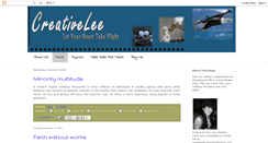 Desktop Screenshot of creativelee.blogspot.com