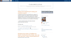 Desktop Screenshot of caramelleas.blogspot.com