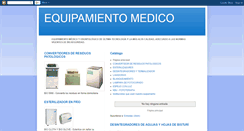Desktop Screenshot of equipamientomedicoarg.blogspot.com