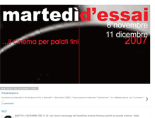 Tablet Screenshot of martedidessai.blogspot.com