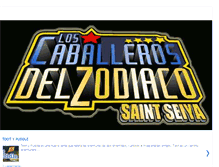 Tablet Screenshot of caballerosdelzodiacoblog.blogspot.com