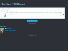 Tablet Screenshot of cherokee1880.blogspot.com