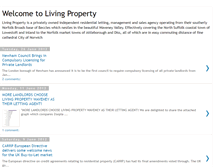 Tablet Screenshot of livingpropertyresidential.blogspot.com