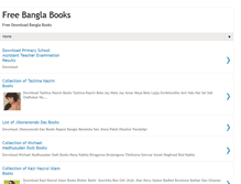 Tablet Screenshot of banglabookscollection.blogspot.com