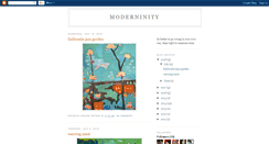 Desktop Screenshot of moderninity.blogspot.com