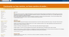 Desktop Screenshot of caminhante.blogspot.com