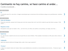 Tablet Screenshot of caminhante.blogspot.com