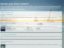 Tablet Screenshot of montsegoesdownunder.blogspot.com
