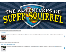 Tablet Screenshot of adventuresofsupersquirrel.blogspot.com