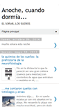 Mobile Screenshot of anochecuandodormia.blogspot.com