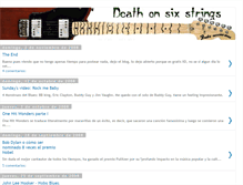 Tablet Screenshot of deathonsixstrings.blogspot.com