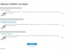 Tablet Screenshot of generomulherisslam.blogspot.com