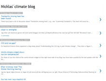 Tablet Screenshot of nicklas-climate.blogspot.com