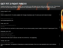 Tablet Screenshot of fit2fightfire.blogspot.com