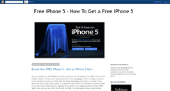 Desktop Screenshot of iphone5premium.blogspot.com