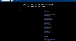 Desktop Screenshot of 168games.blogspot.com