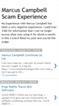 Mobile Screenshot of marcus-campbell-scam-experience.blogspot.com