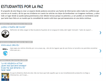 Tablet Screenshot of estudiantesporlapaz.blogspot.com