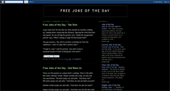 Desktop Screenshot of free-joke-of-the-day.blogspot.com