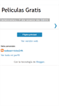 Mobile Screenshot of peliculasgratis10.blogspot.com