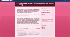 Desktop Screenshot of hollywoodplayers.blogspot.com