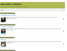 Tablet Screenshot of damselflys.blogspot.com