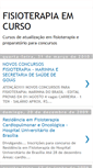 Mobile Screenshot of fisioterapiaemcurso.blogspot.com
