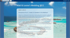 Desktop Screenshot of mattandlouisetietheknot.blogspot.com