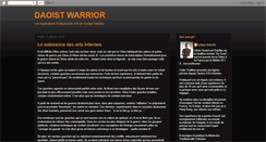 Desktop Screenshot of daowarrior.blogspot.com