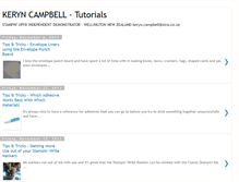 Tablet Screenshot of kerynsstampintutorials.blogspot.com