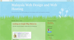 Desktop Screenshot of malaysiawebdesign.blogspot.com