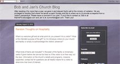 Desktop Screenshot of ourchurchblog.blogspot.com