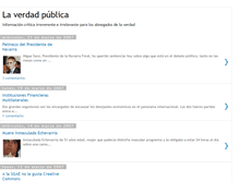 Tablet Screenshot of laverdadpublica.blogspot.com