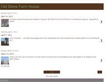 Tablet Screenshot of oldstonefarmhouse.blogspot.com