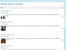 Tablet Screenshot of mostlynerdycrochet.blogspot.com