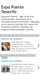 Mobile Screenshot of expopuertotenerife.blogspot.com