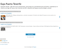 Tablet Screenshot of expopuertotenerife.blogspot.com