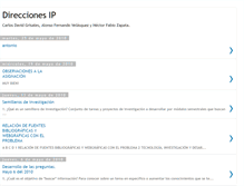 Tablet Screenshot of direccionesiptid.blogspot.com