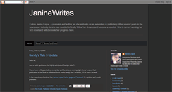 Desktop Screenshot of janinewrites.blogspot.com