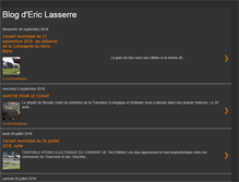 Tablet Screenshot of blogdericlasserre.blogspot.com