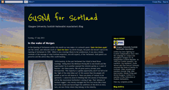 Desktop Screenshot of gusnaforscotland.blogspot.com