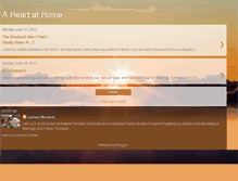Tablet Screenshot of aheartathome1.blogspot.com