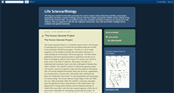 Desktop Screenshot of lifesciencebiology.blogspot.com