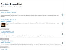 Tablet Screenshot of anglicanevangelical.blogspot.com