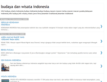 Tablet Screenshot of info-wisatabudaya.blogspot.com
