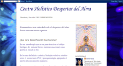 Desktop Screenshot of centroholisticodespertardelalma.blogspot.com
