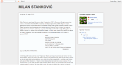 Desktop Screenshot of milan-stankovic.blogspot.com