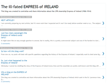 Tablet Screenshot of empressofireland.blogspot.com