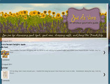 Tablet Screenshot of joiedevivreanamateurgourmetsguide.blogspot.com