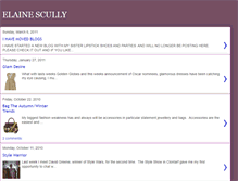 Tablet Screenshot of elainescully.blogspot.com